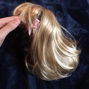 Build a Bear Blonde Wig